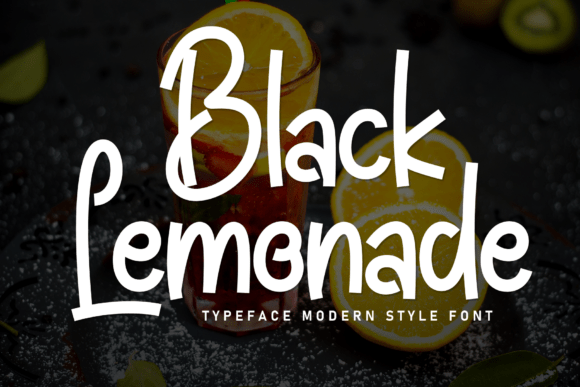 Black Lemonade: A Font That Adds Warmth to Digital Design