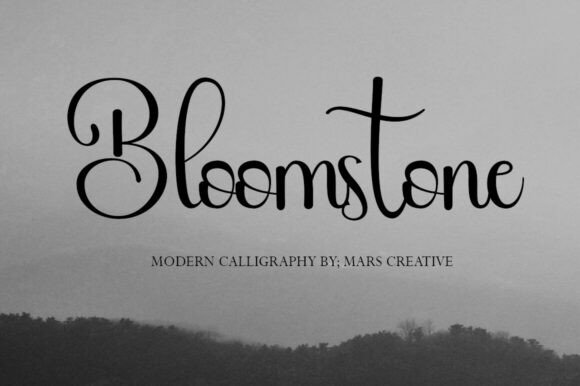 Bloomstone: A Font for Thoughtful Design