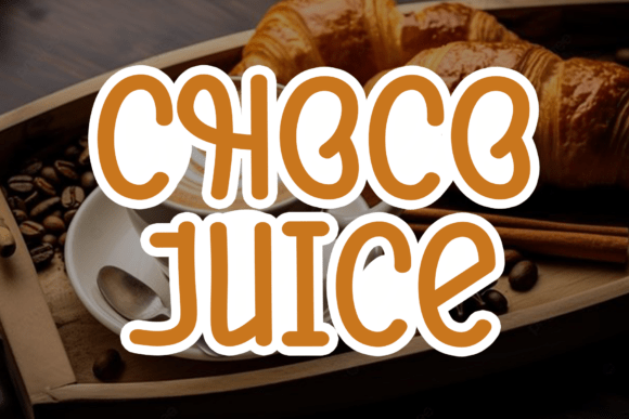 Choco Juice: A Font That Adds Grace to Your Craft