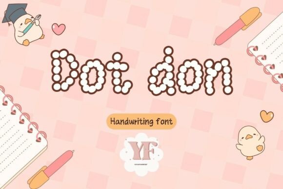 Dot Don: A Playful Font for Creative Branding