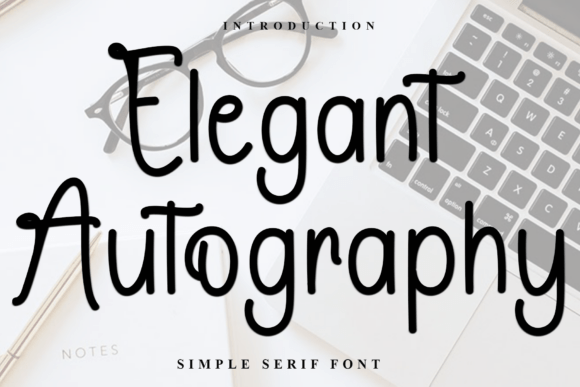 Elegant Autography: A Font for Modern Campaigns