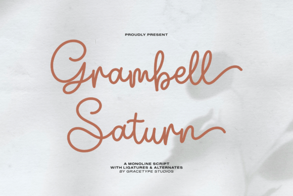 Grambell Saturn: A Font That Elevates Your Brand