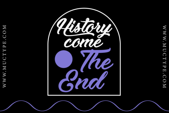 History Come: A Bold Script Font for Creative Branding