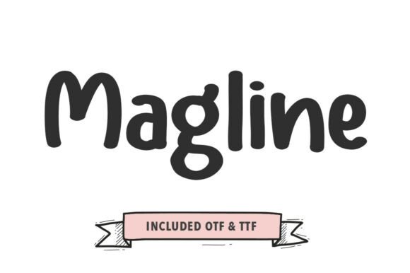 Magline: A Script Font for Crafters Who Value Beauty and Function