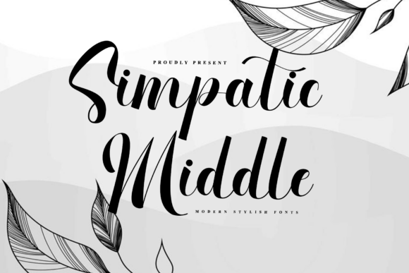 Simpatic Middle: A Timeless Script Font for Editorial Design