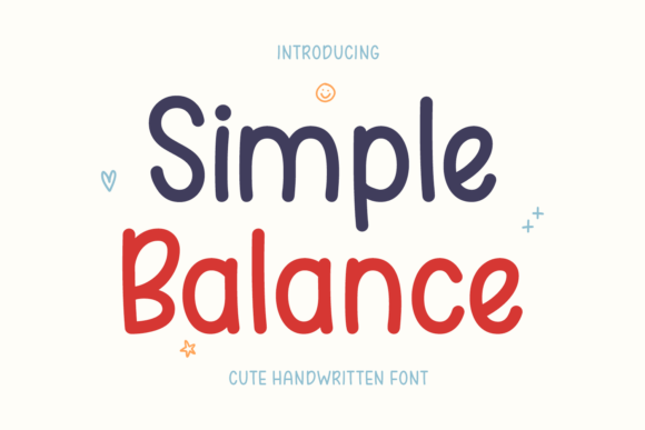 Simple Balance: A Font That Adds Calm to Your Web Design