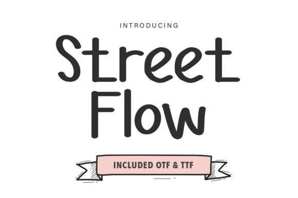 Street Flow: A Font That Moves With the Story