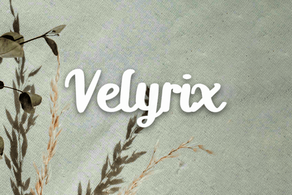 Velyrix: A Script Font for Modern Web Design