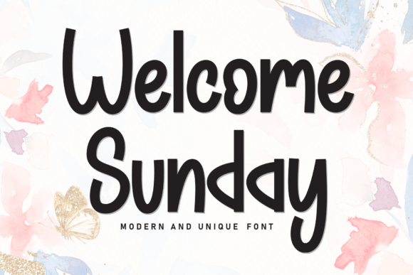 Welcome Sunday: A Script Font with Soul